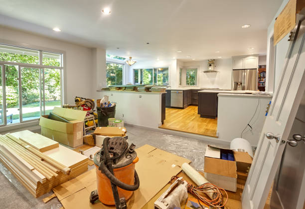 Professional Kitchen Flooring technician working in Upper Darby, PA